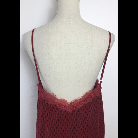 Free People Slip Dress Polka Dot Outer SLIP ONLY - Picture 6 of 7